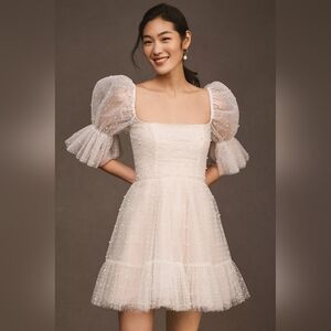 Watters Macaron Pearl Dress